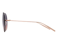 Sunglasses Rigby - Shiny Rose Gold & Gradient Brown