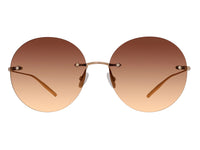 Sunglasses Rigby - Shiny Endura Gold & Gradient Brown