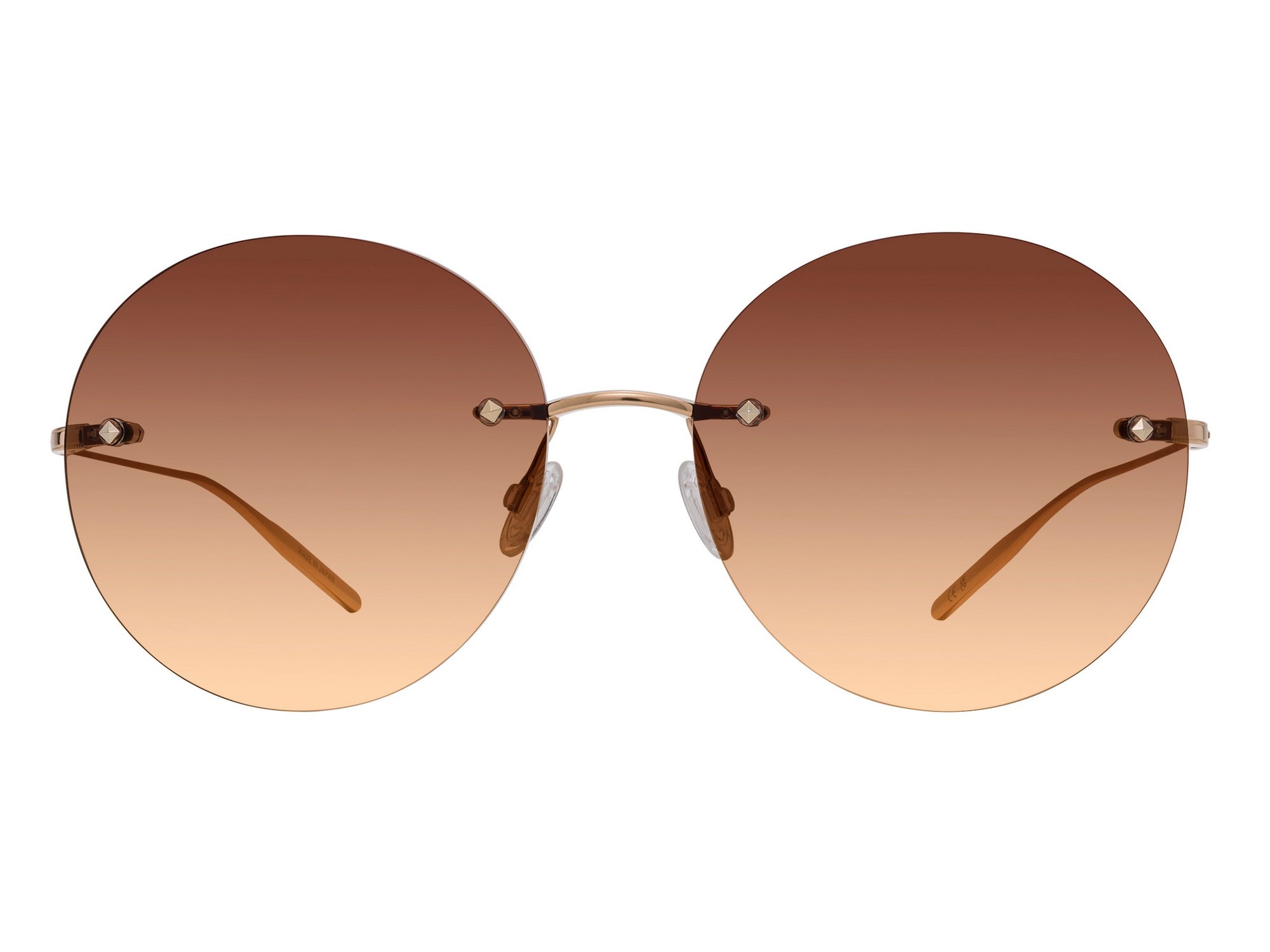 Sunglasses Rigby - Shiny Endura Gold & Gradient Brown