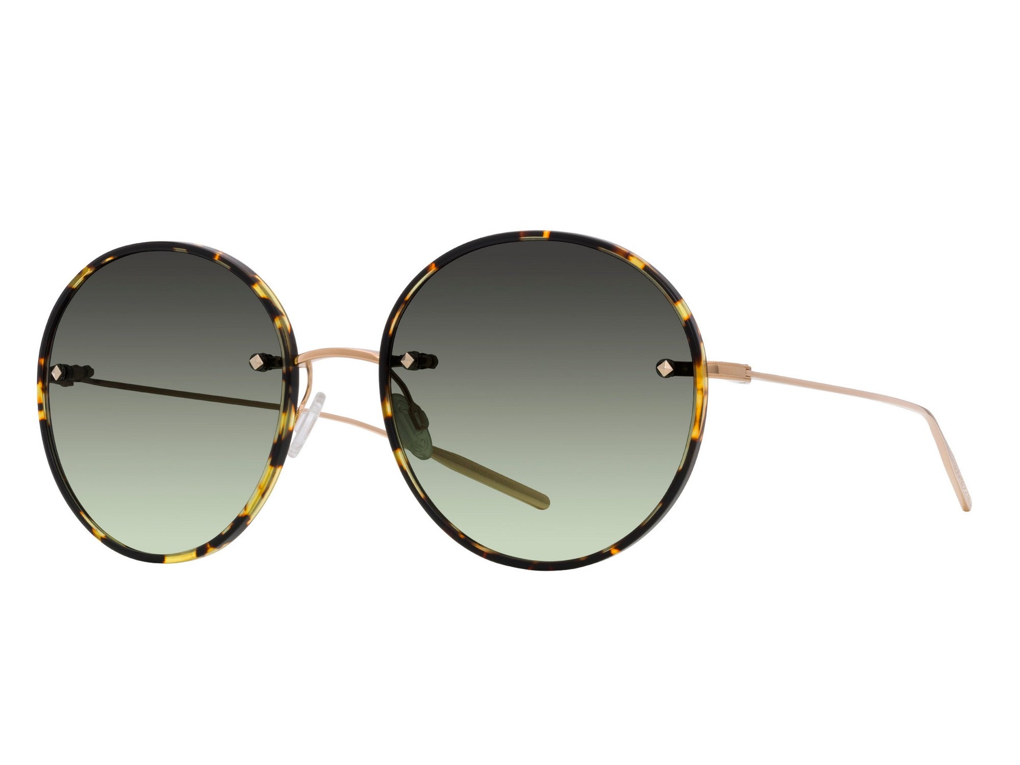 Sunglasses Rigby - Dark Havana & Gradient Green