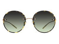 Sunglasses Rigby - Dark Havana & Gradient Green