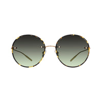 Lunettes de soleil Rigby - Dark Havana & Gradient Green