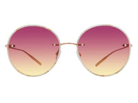 Sunglasses Rigby - Beige Horn & Gradient Bordeaux