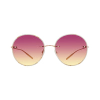 Lunettes de soleil Rigby - Beige Horn & Gradient Bordeaux