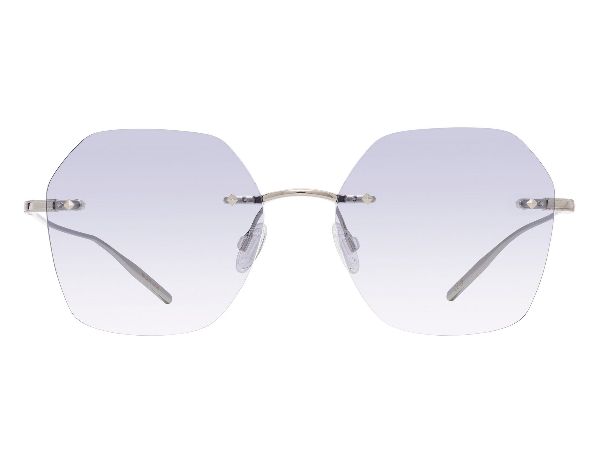 Sunglasses Rhonda - Shiny Palladium & Blue