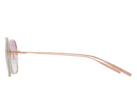Sunglasses Rhonda - Beige Horn & Bordeaux