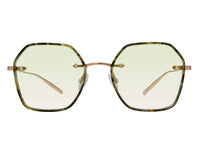 Sunglasses Rhonda - Black Horn & Green