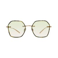 Lunettes de soleil Rhonda - Black Horn & Green