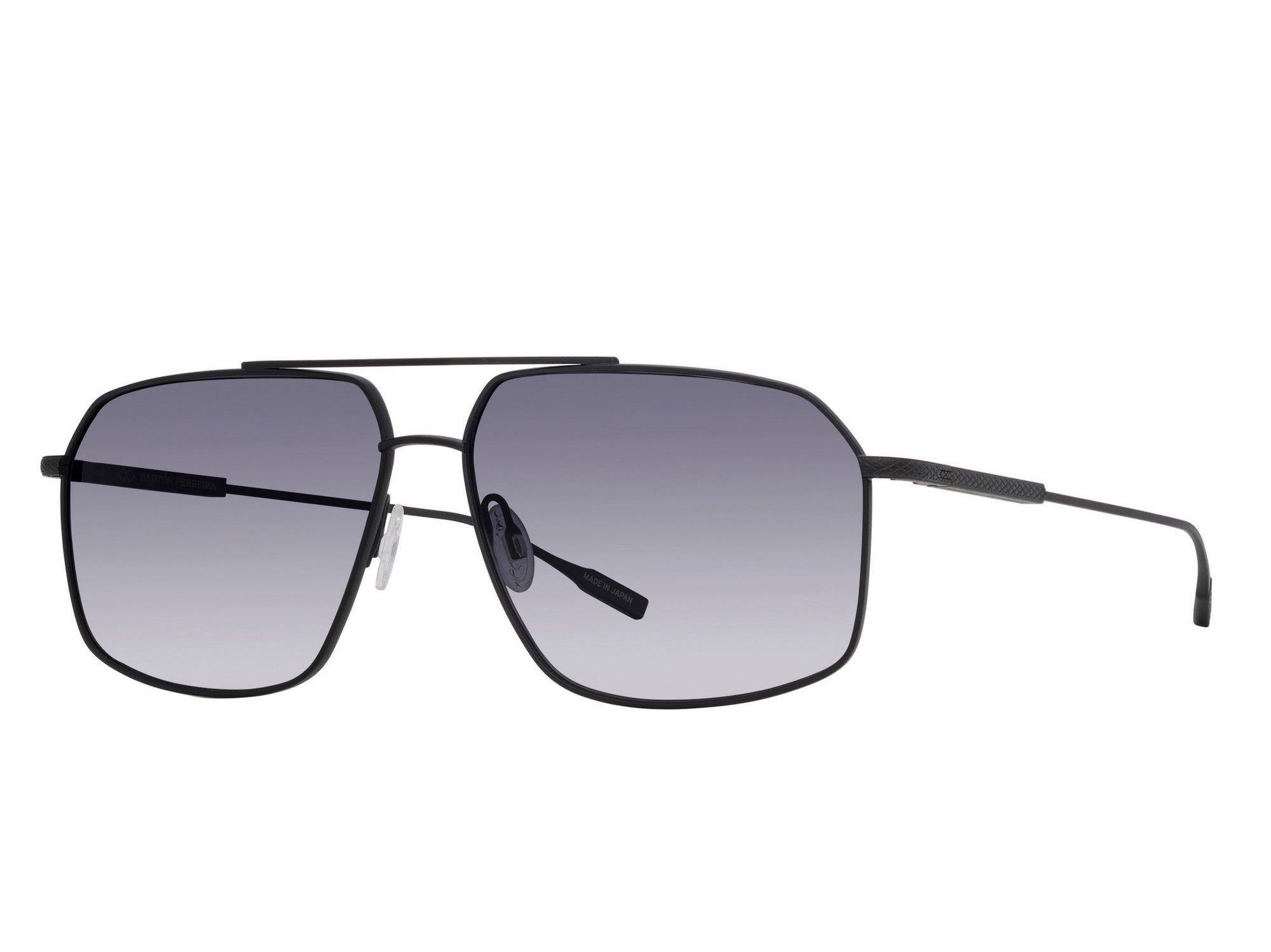 Sunglasses Renzo - Matte Black & Smoke Polarized