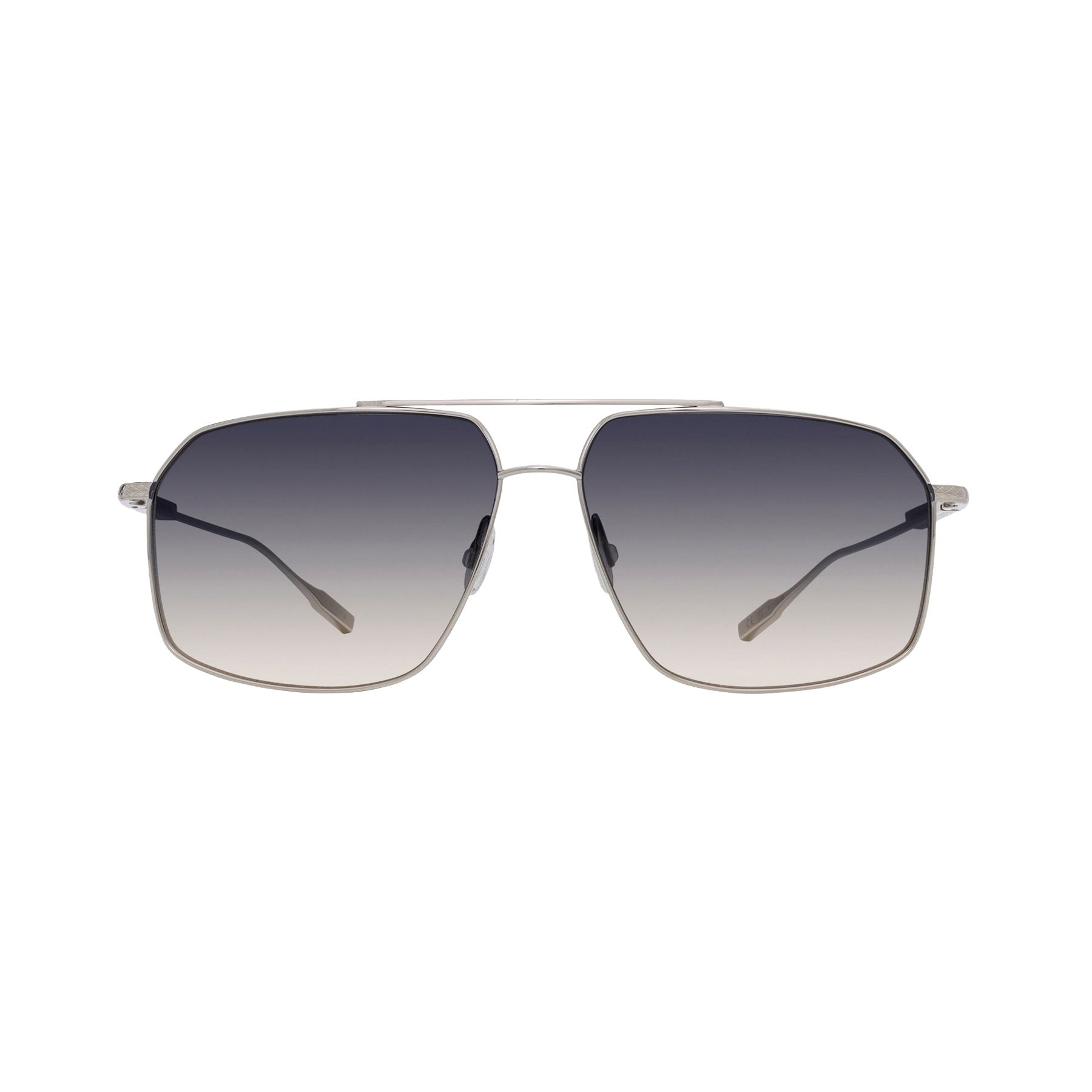 Lunettes de soleil Renzo - Shiny Palladium & Brown