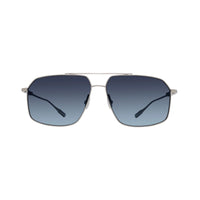 Lunettes de soleil Renzo - Shiny Palladium & Blue Mirror