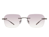 Sunglasses Louie - Shiny Light Ruthenium & Smoke