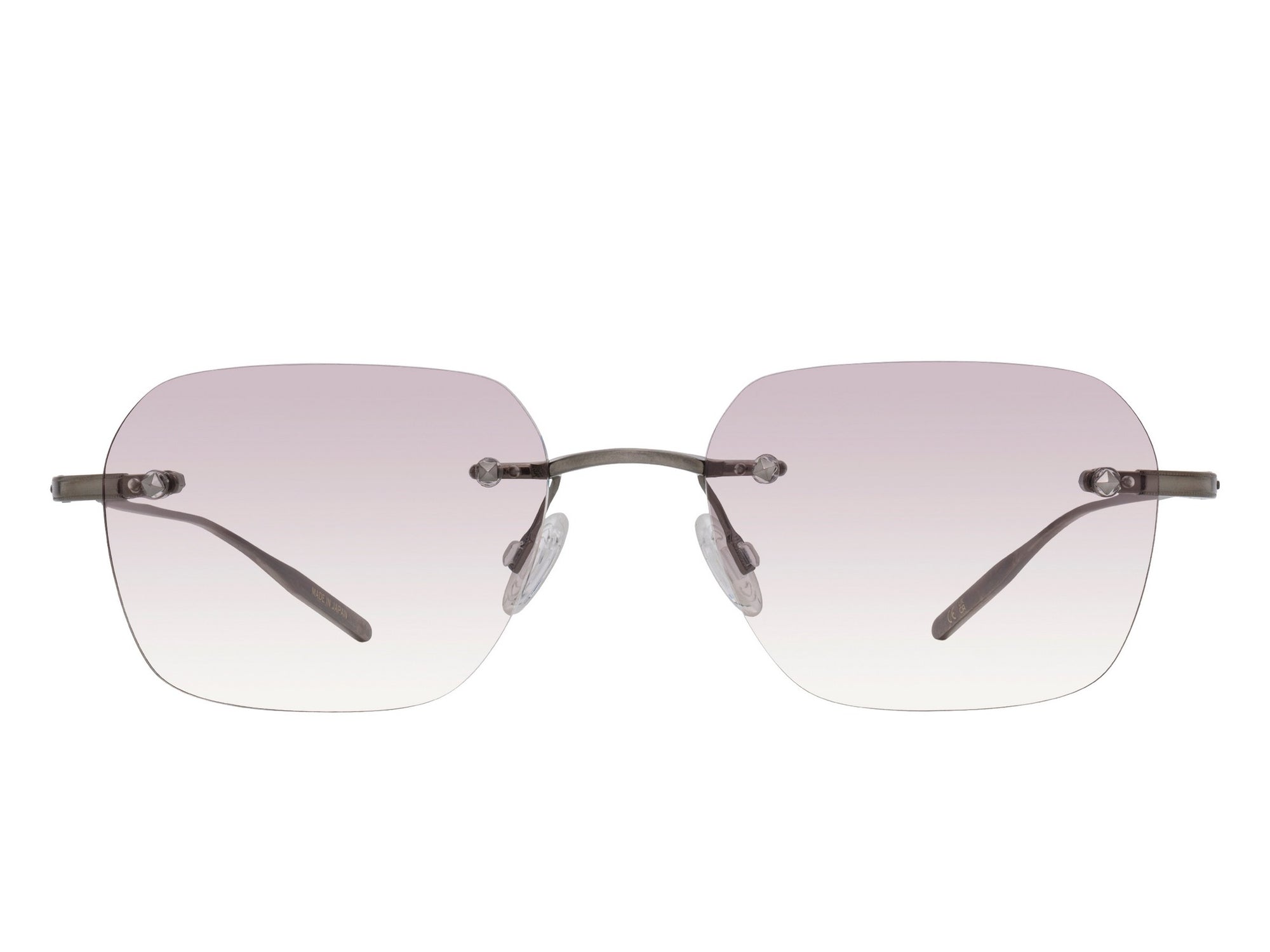 Sunglasses Louie - Shiny Light Ruthenium & Smoke