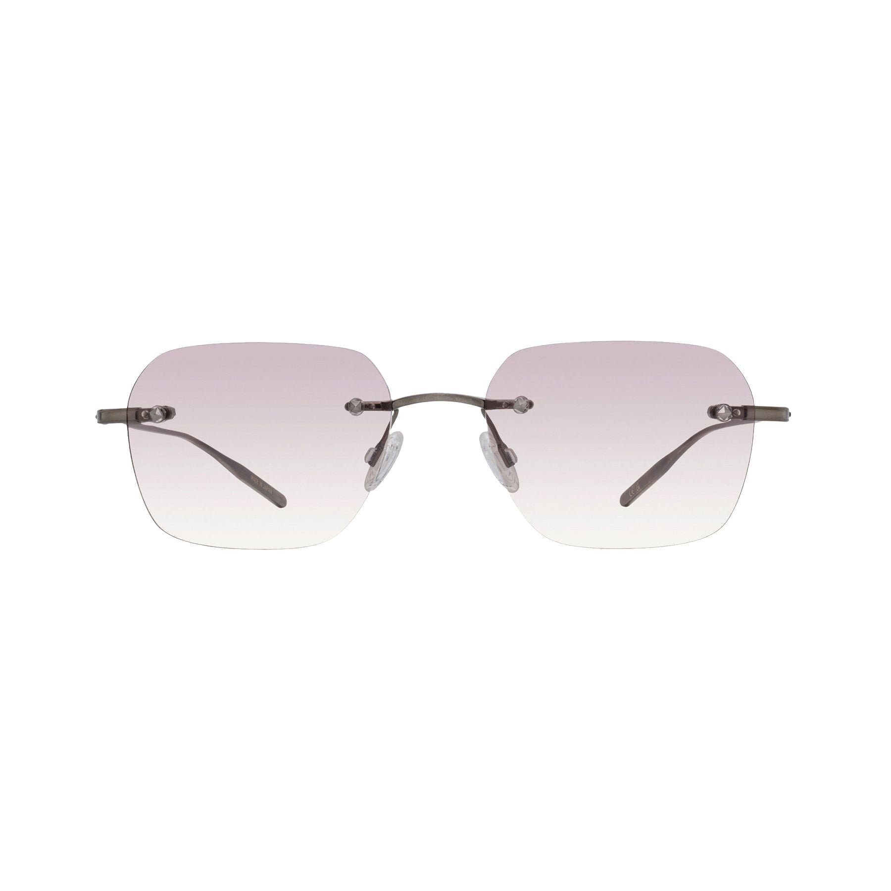 Lunettes de soleil Louie - Shiny Light Ruthenium & Smoke