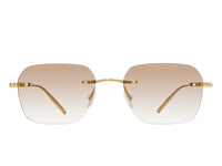 Sunglasses Louie - Shiny Endura Gold & Brown