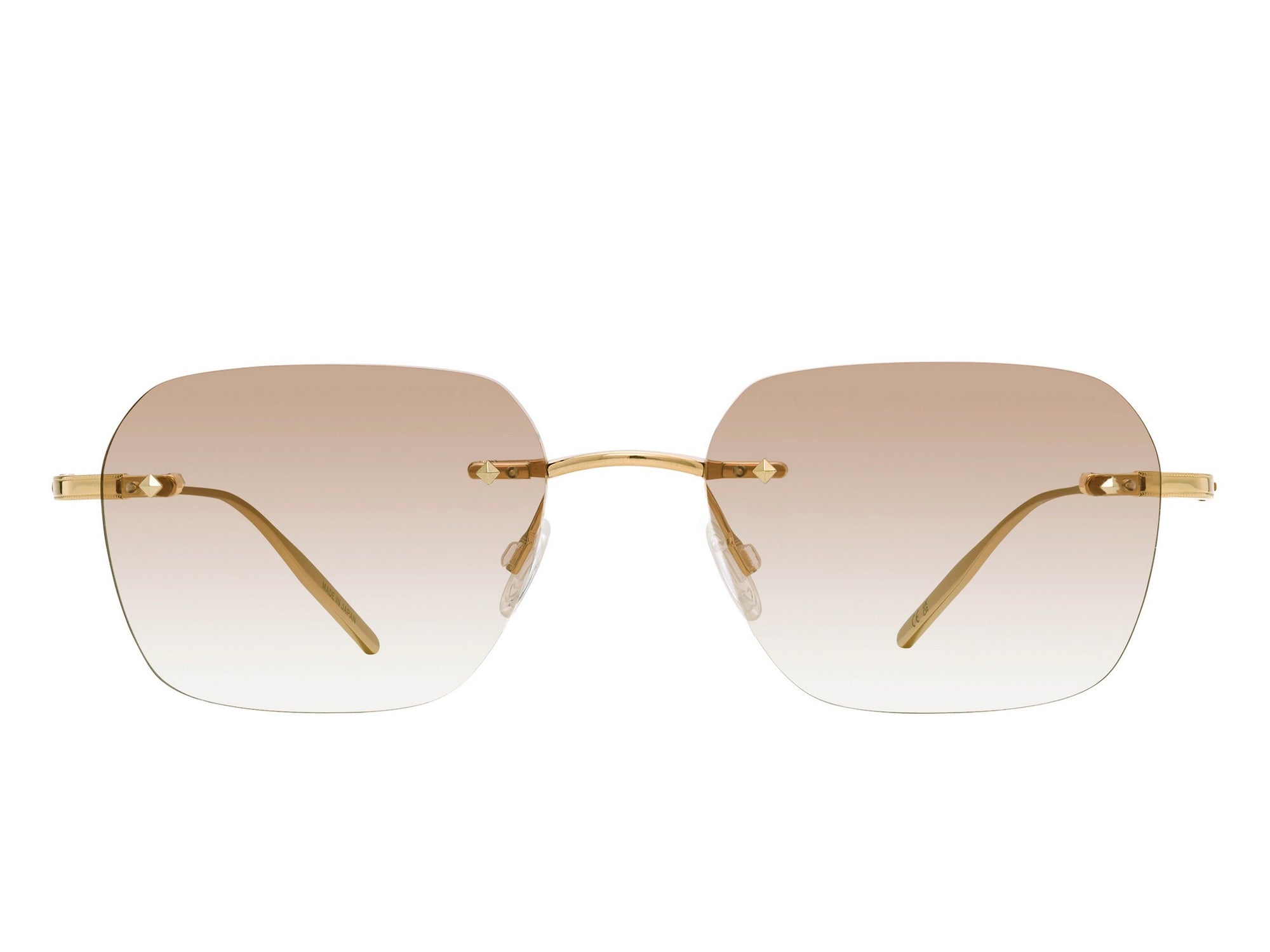Sunglasses Louie - Shiny Endura Gold & Brown