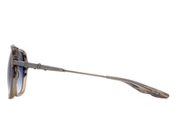 Sunglasses D.Ellis - Brown Horn & Gradient Blue