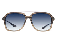 Sunglasses D.Ellis - Brown Horn & Gradient Blue