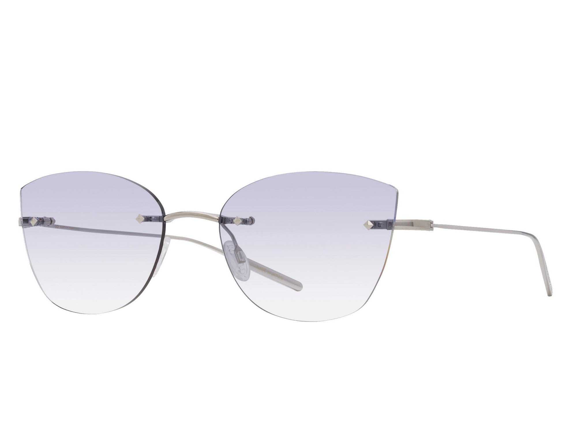 Sunglasses Brandy - Shiny Palladium & Blue