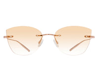 Sunglasses Brandy - Shiny Rose Gold & Bordeaux