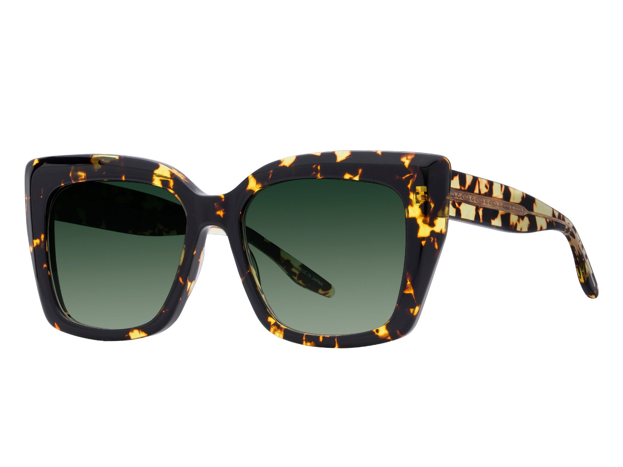 Sunglasses Devine - Havana/Other & Gradient Green