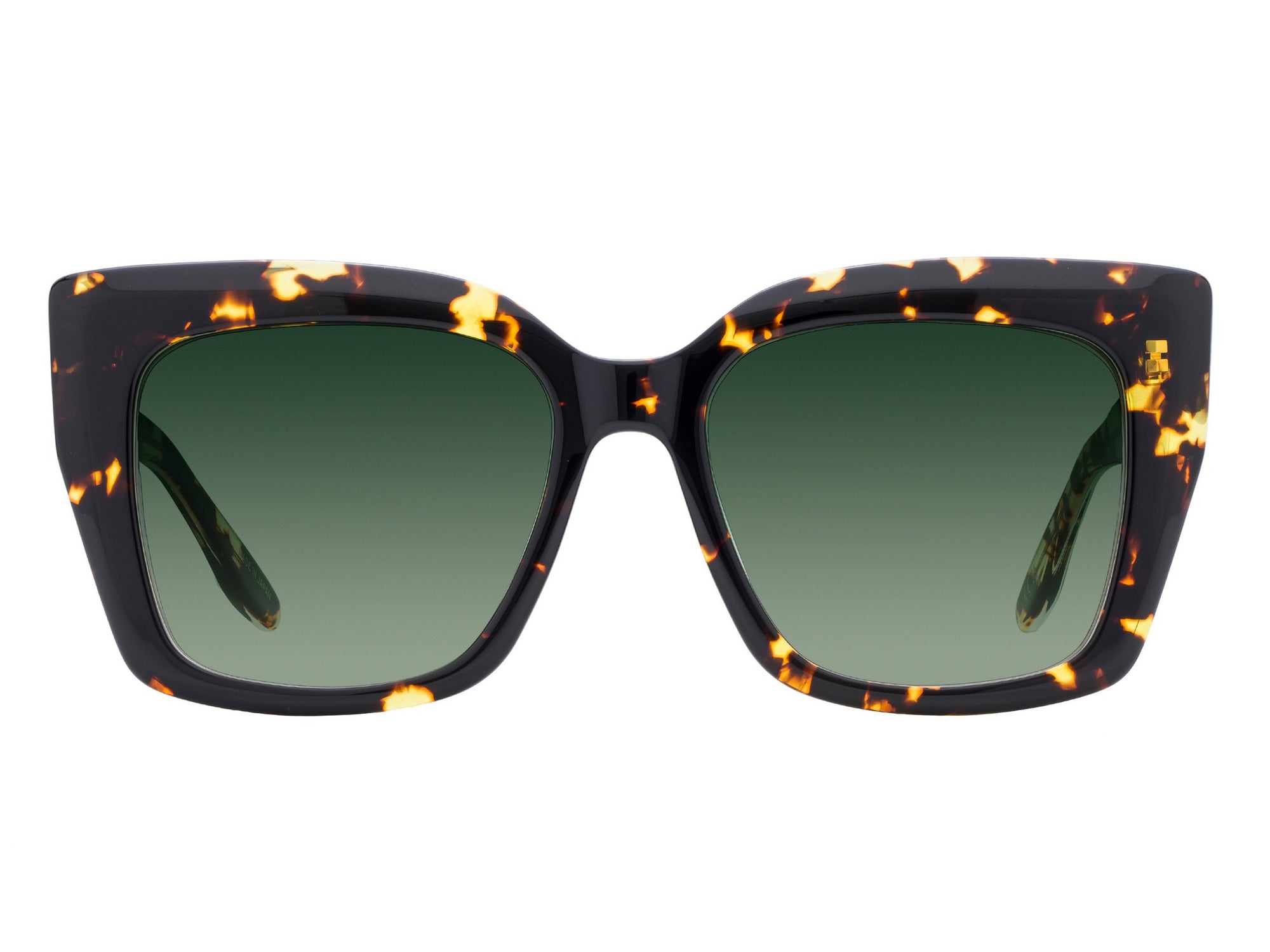 Sunglasses Devine - Havana/Other & Gradient Green