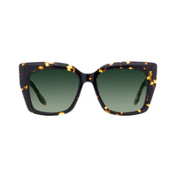Lunettes de soleil Devine - Havana & Gradient Green