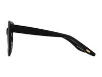 Sunglasses Quannah - Shiny Black  & Gradient Smoke