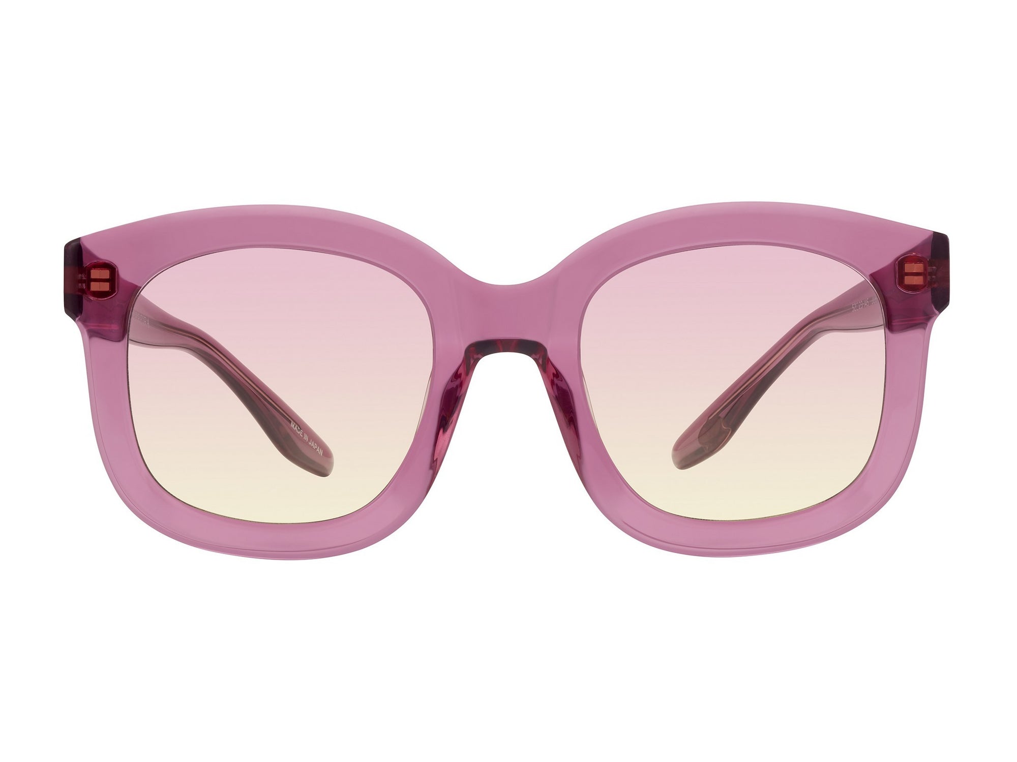 Sunglasses Quannah - Shiny Pink & Gradient Bordeaux