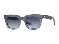 Sunglasses Samo - Shiny Dark Nickeltin & Gradient Blue