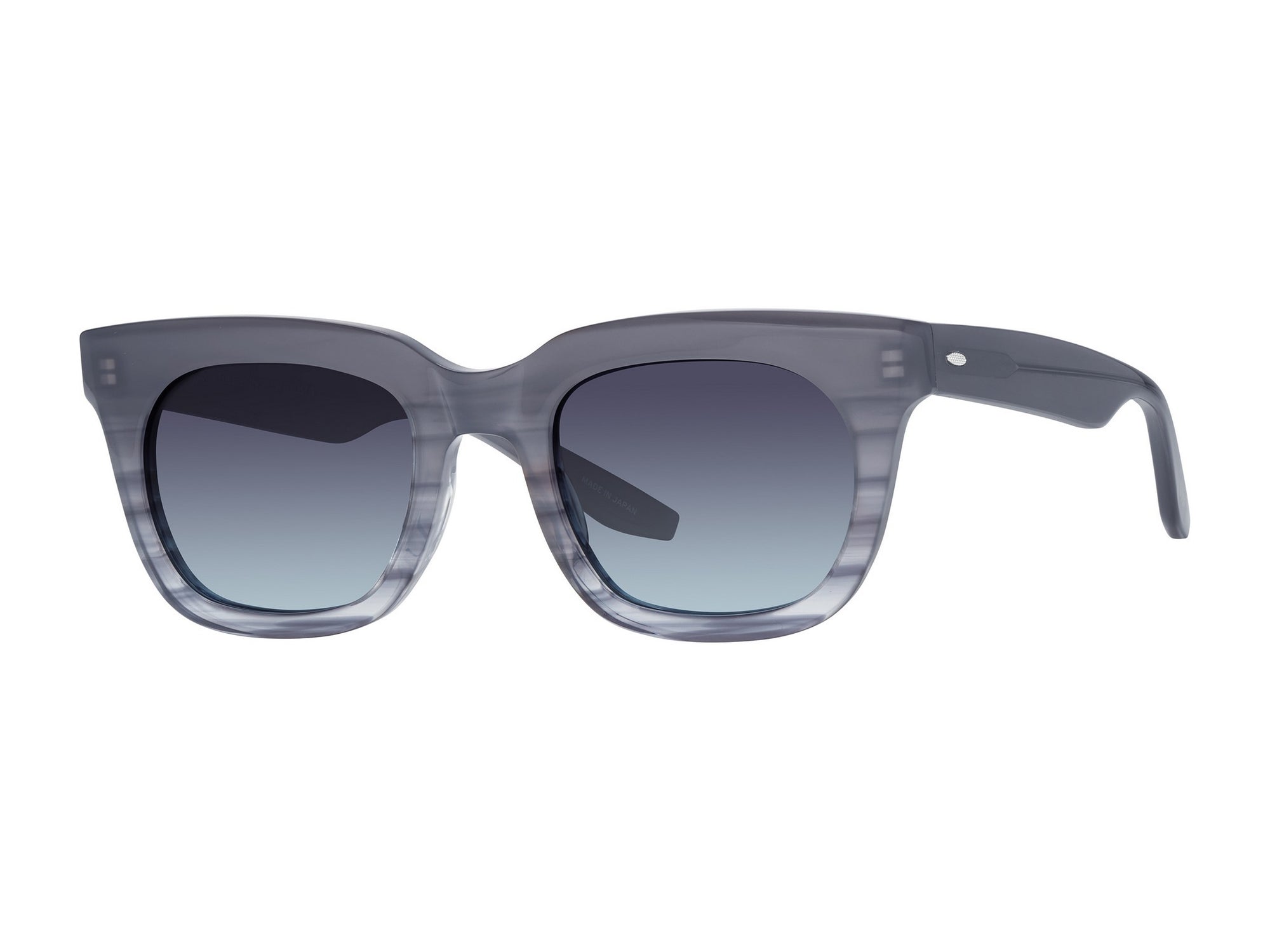 Sunglasses Samo - Shiny Dark Nickeltin & Gradient Blue