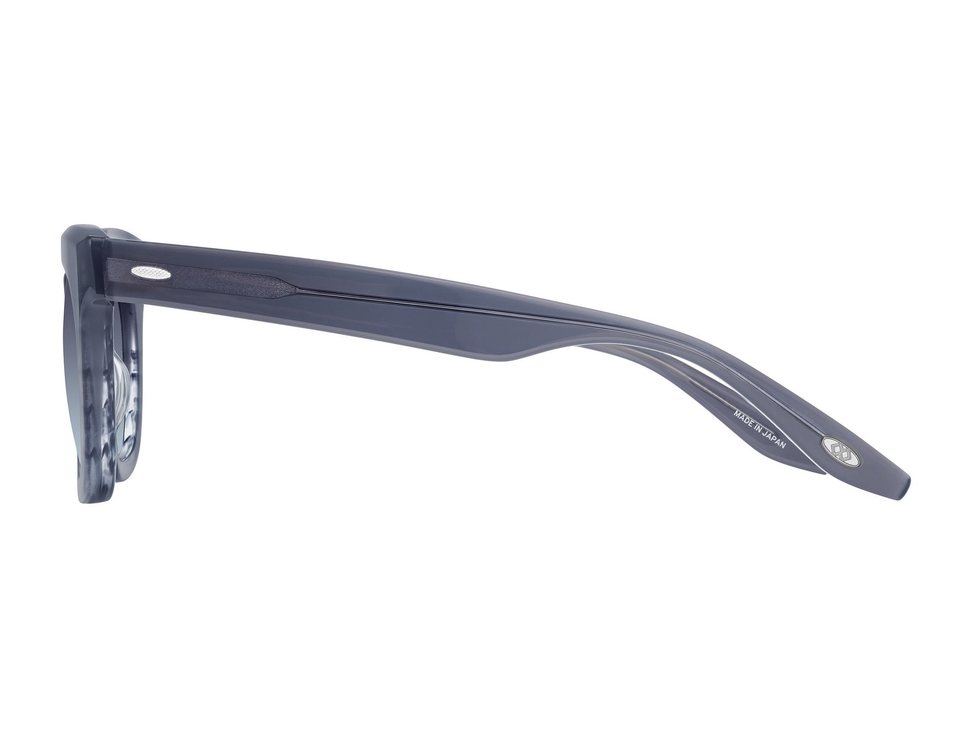 Sunglasses Samo - Shiny Dark Nickeltin & Gradient Blue