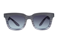 Sunglasses Samo - Shiny Dark Nickeltin & Gradient Blue