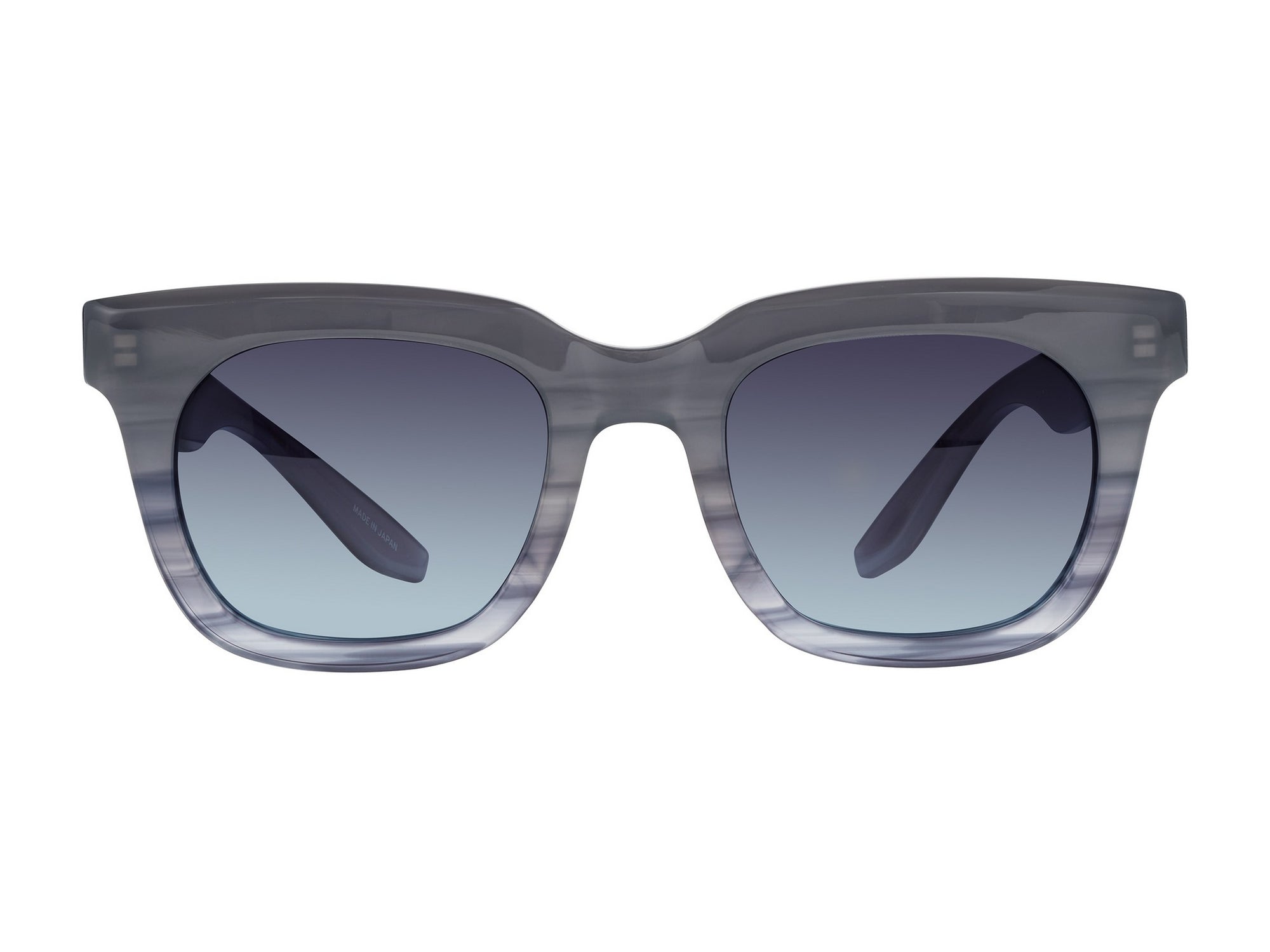 Sunglasses Samo - Shiny Dark Nickeltin & Gradient Blue