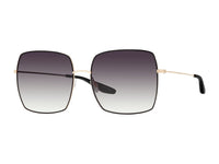 Sunglasses Folasade - Shiny Black  & Gradient Smoke