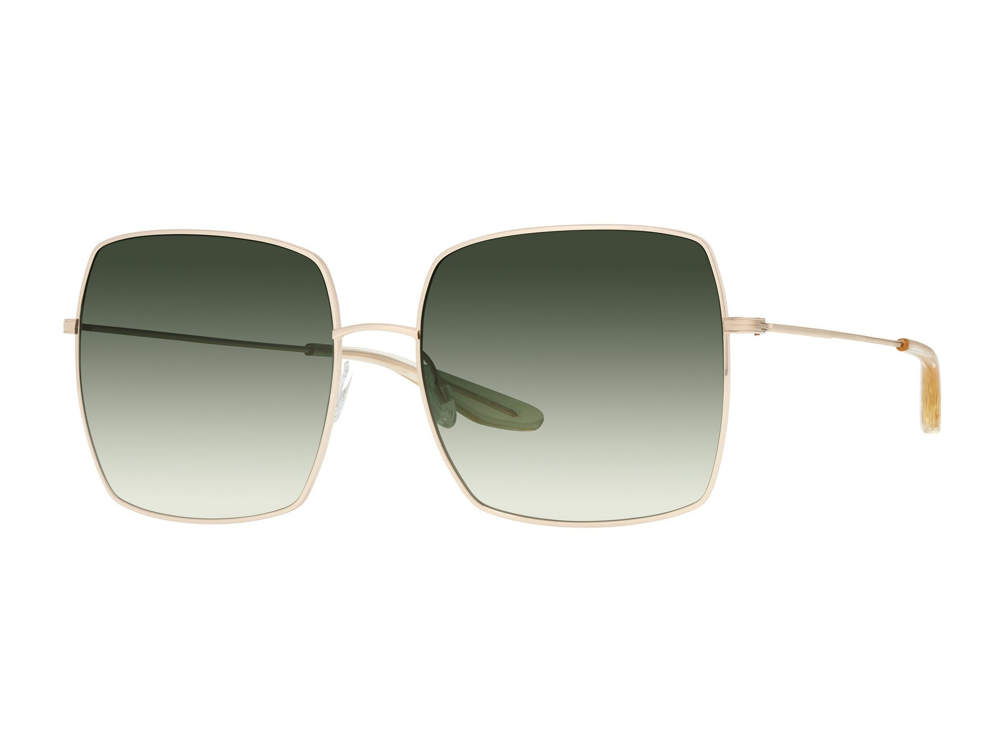 Sunglasses Folasade - Shiny Endura Gold & Gradient Green