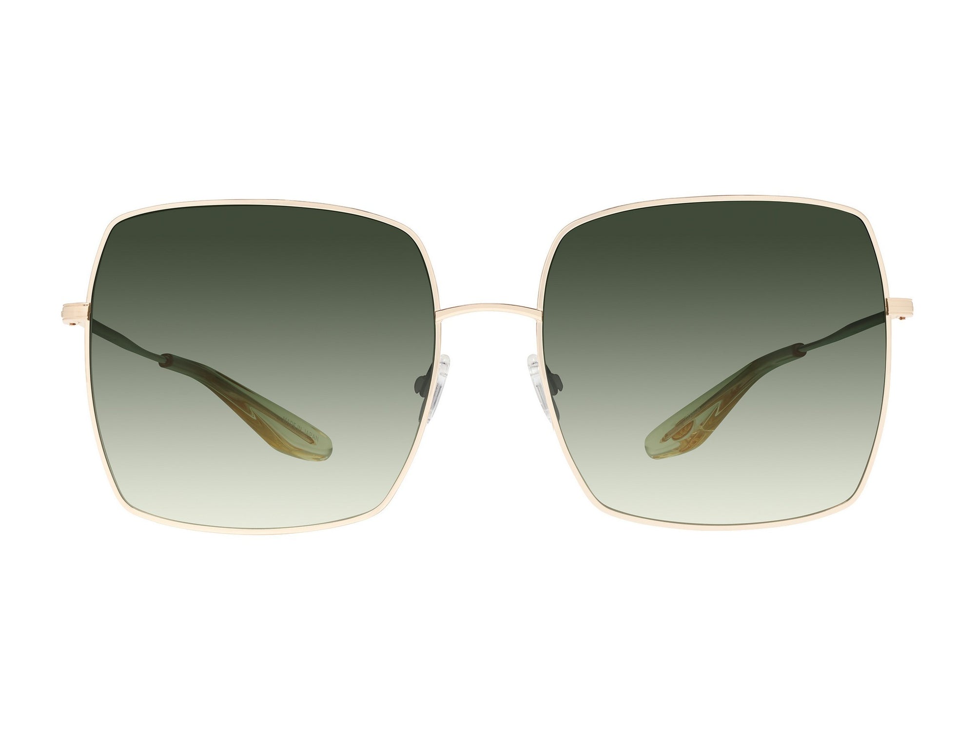 Sunglasses Folasade - Shiny Endura Gold & Gradient Green