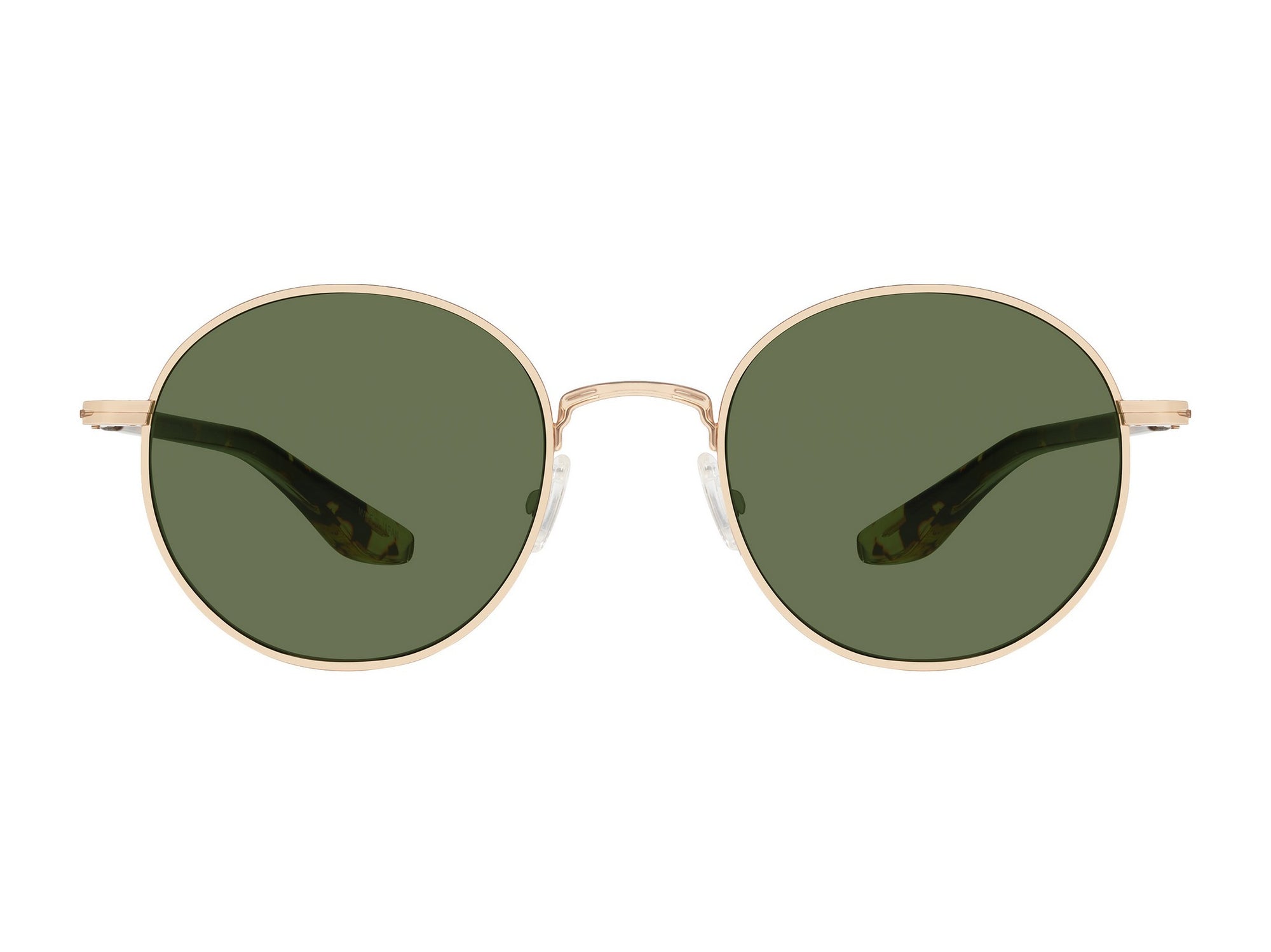 Sunglasses Caster - Shiny Endura Gold & Green