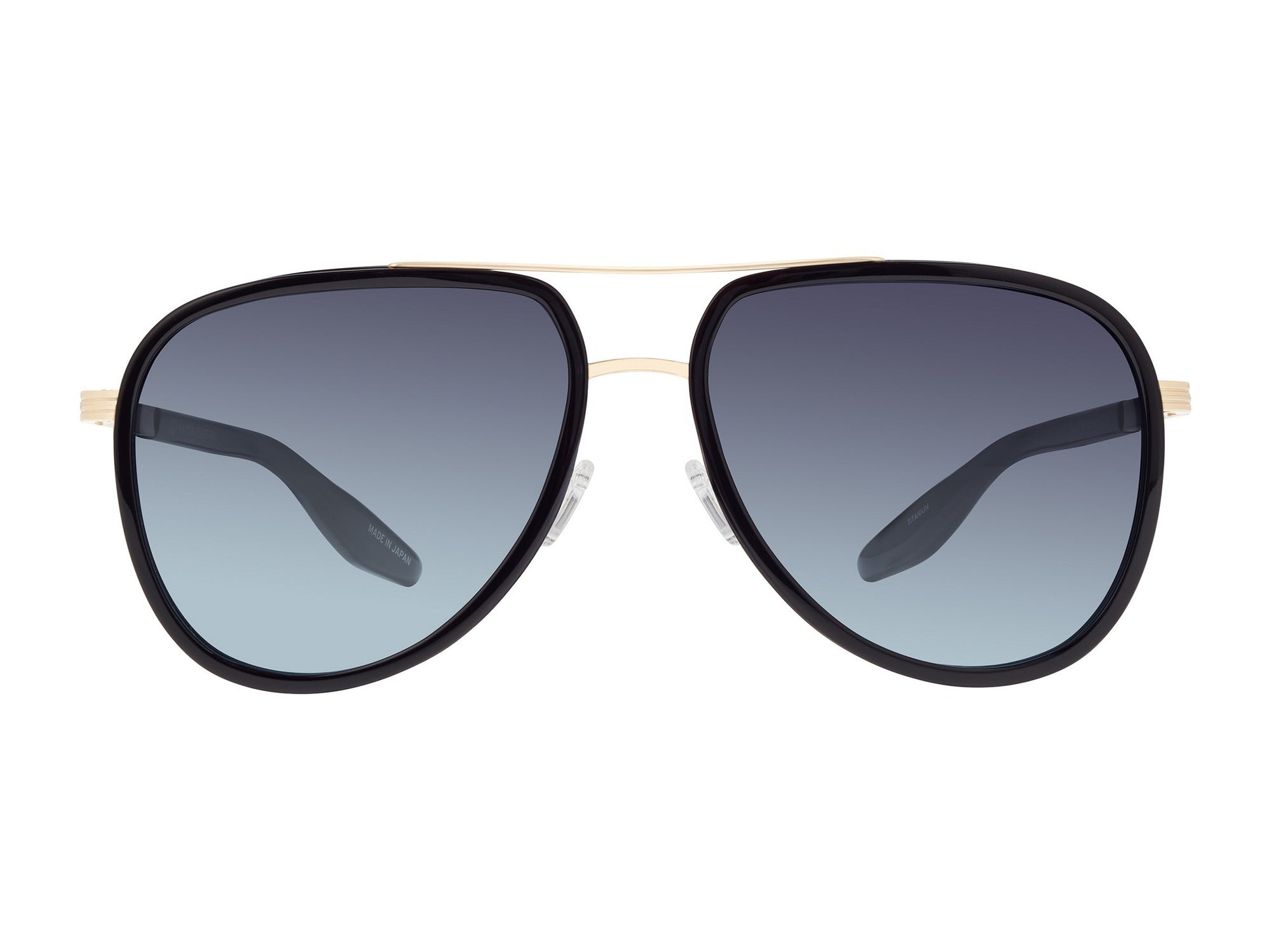 Sunglasses Cani - Shiny Black  & Gradient Blue