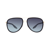 Lunettes de soleil Cani - Shiny Black & Gradient Blue