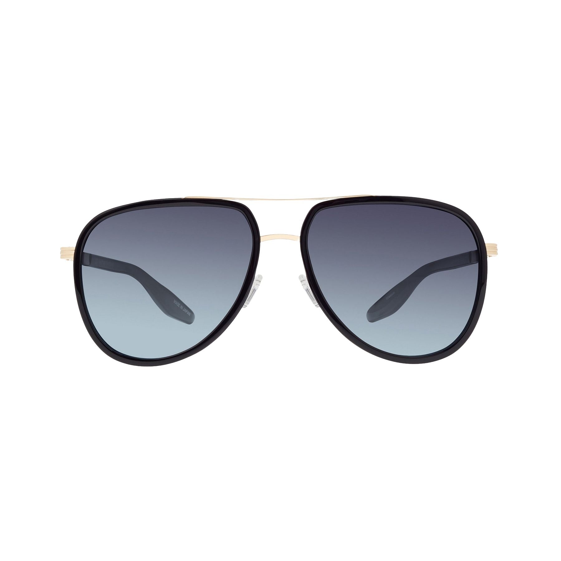 Lunettes de soleil Cani - Shiny Black & Gradient Blue