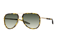 Sunglasses Cani - Dark Havana & Gradient Green