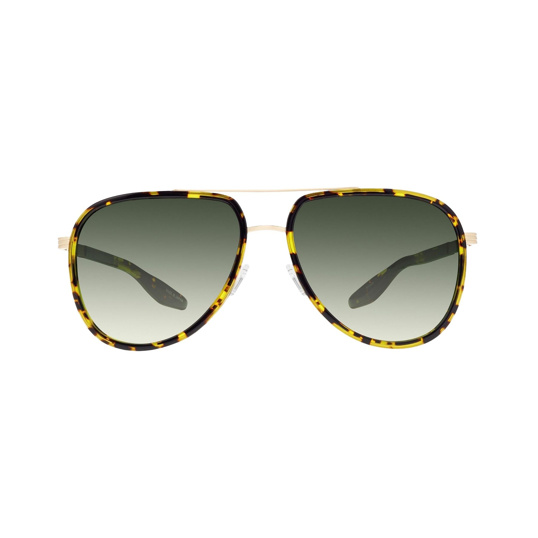 Lunettes de soleil Cani - Dark Havana & Gradient Green