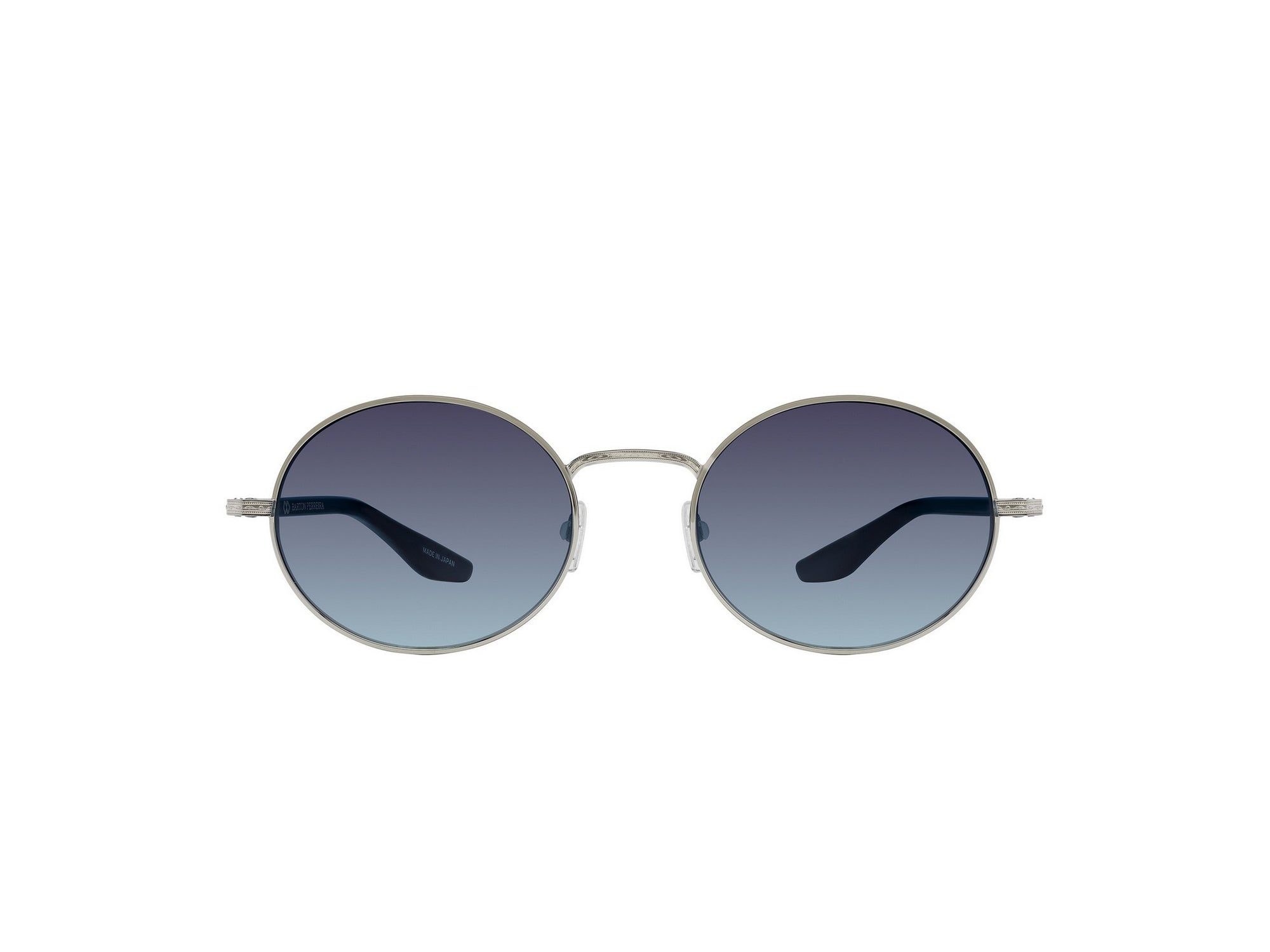 Sunglasses Anamcara - Shiny Rhodium & Gradient Blue