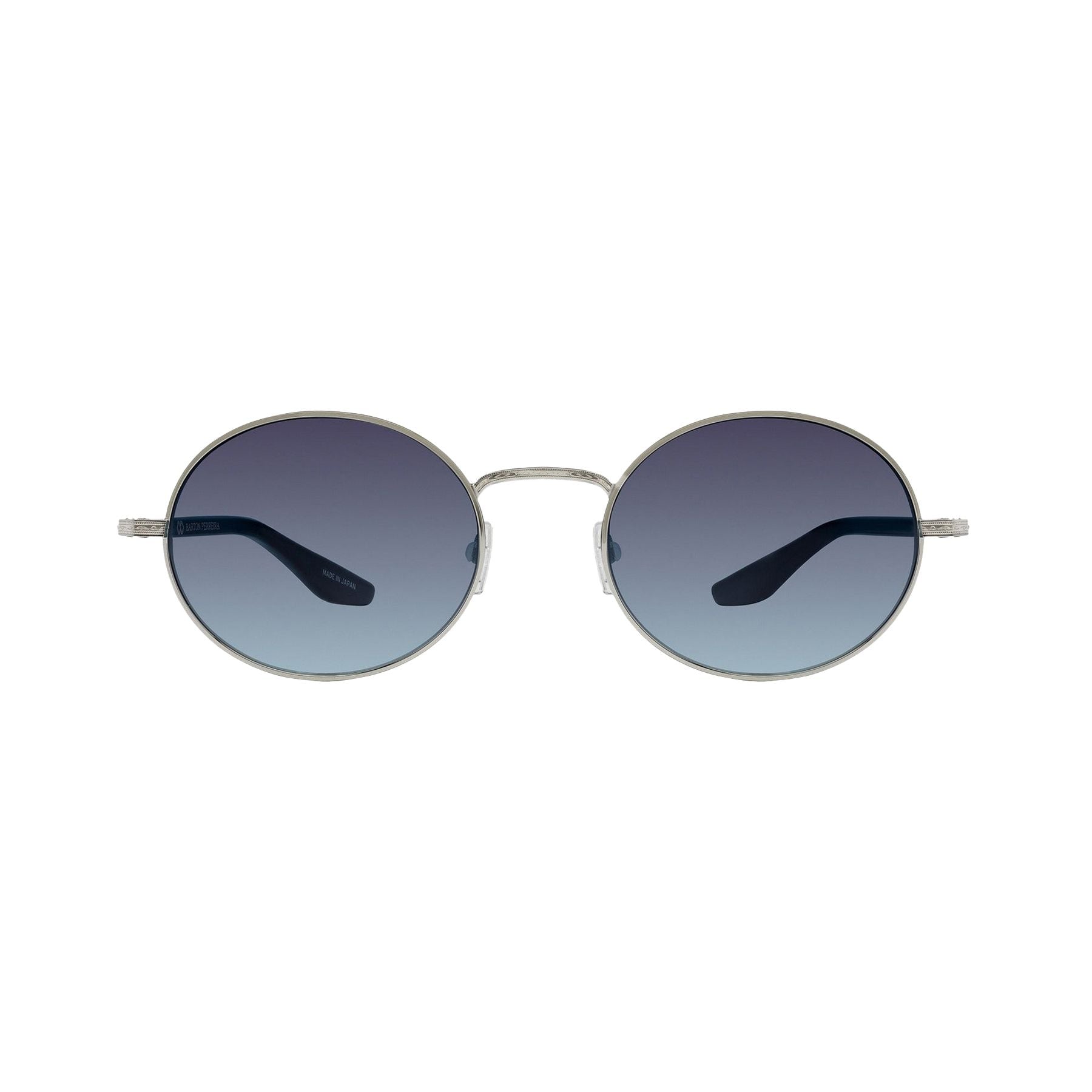 Lunettes de soleil Anamcara - Shiny Rhodium & Gradient Blue