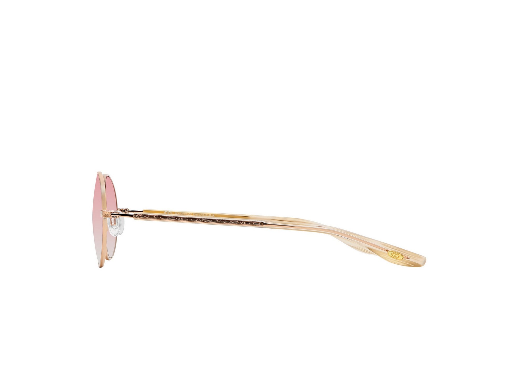 Sunglasses Anamcara - Shiny Rose Gold & Gradient
