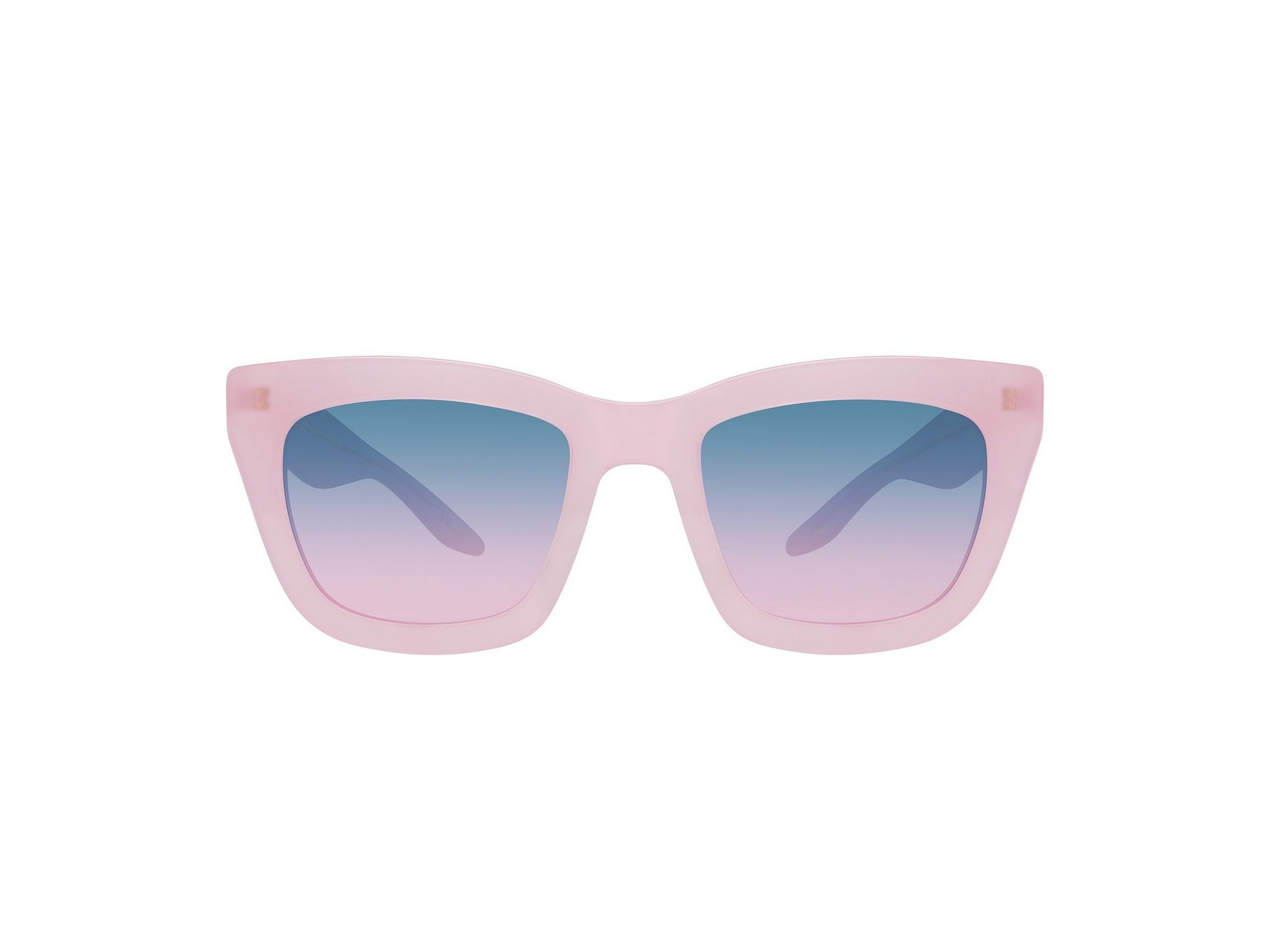 Sunglasses Kateri - Shiny Violet & Gradient Or Mirror Violet