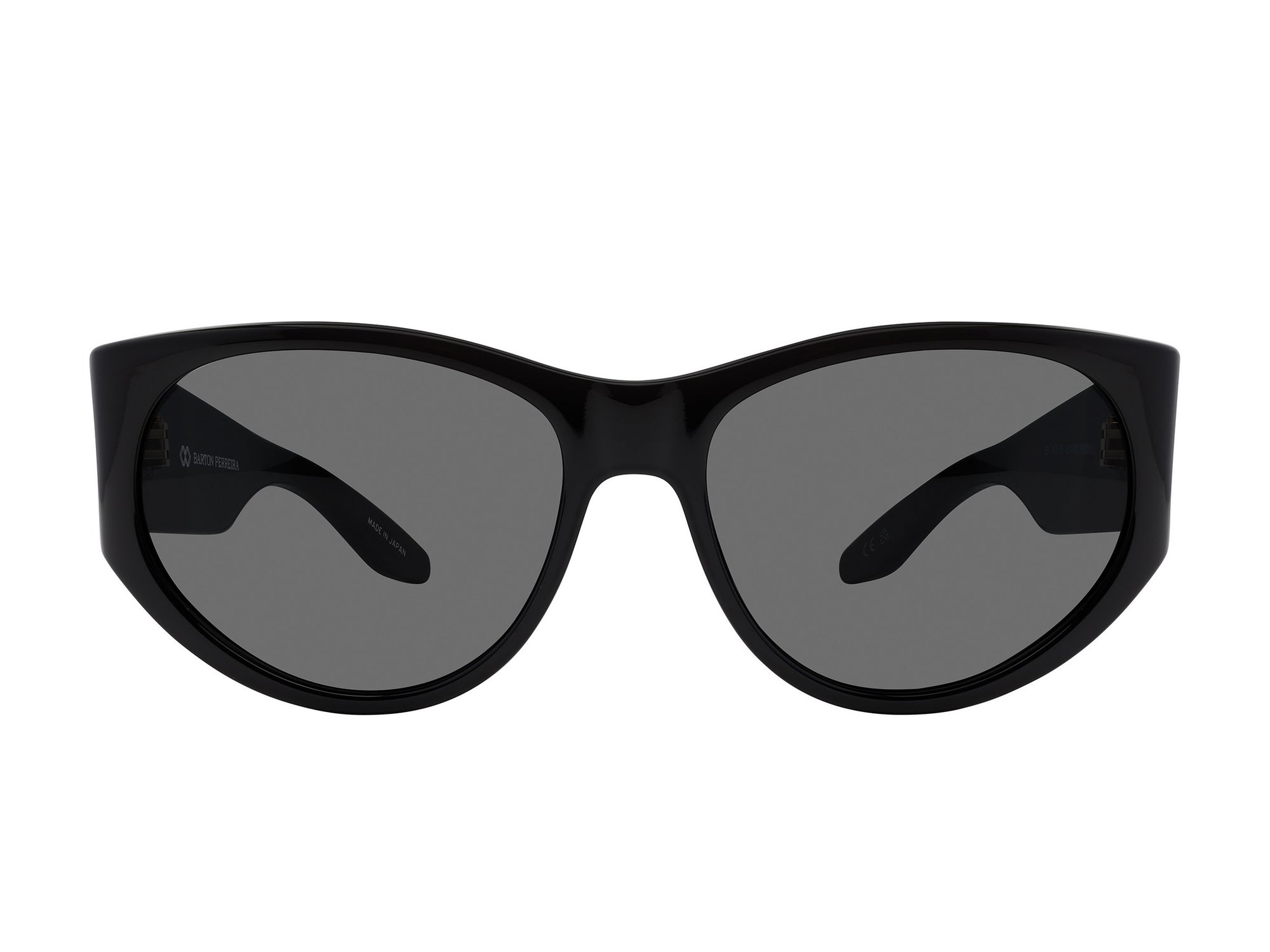 Sunglasses Cruz - Shiny Black  & Smoke