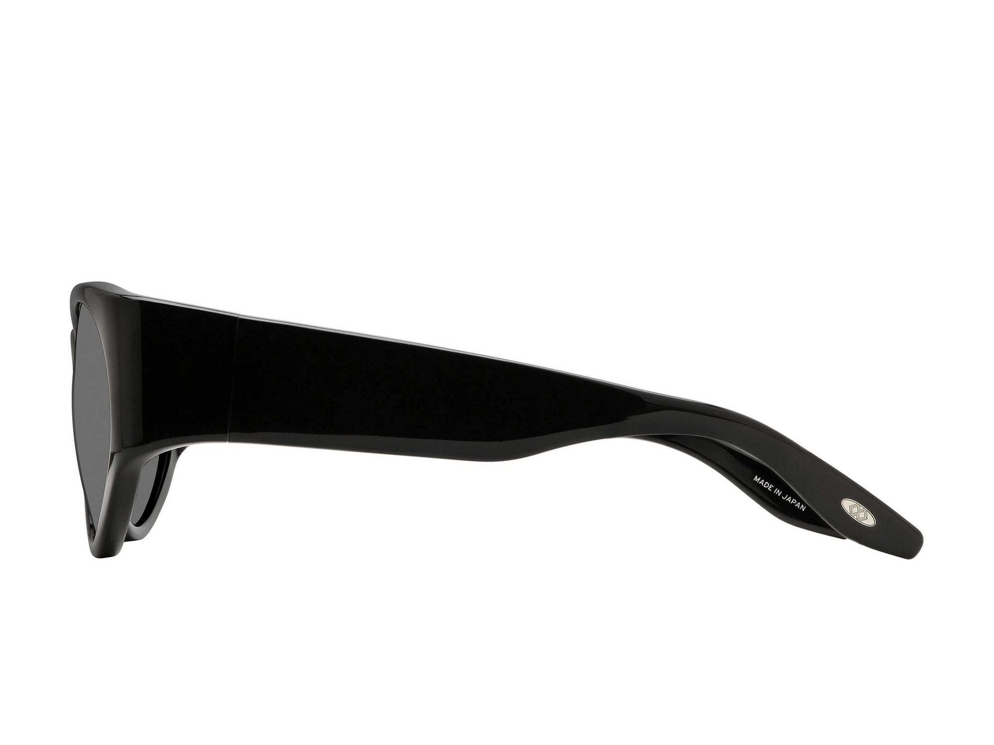 Sunglasses Cruz - Shiny Black  & Smoke