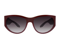 Sunglasses Cruz - Shiny Bordeaux & Gradient Brown